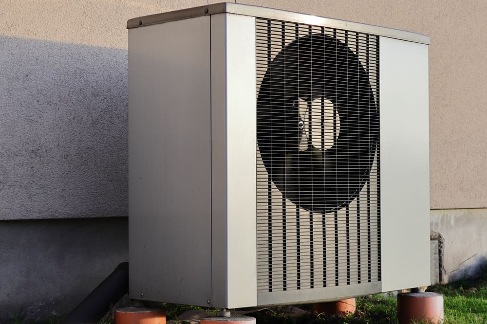outdoor air water heat pump